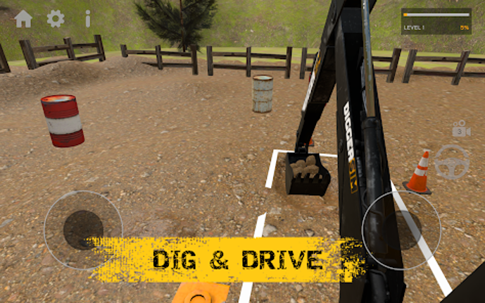 DiggerSim Excavator Simulator screenshot