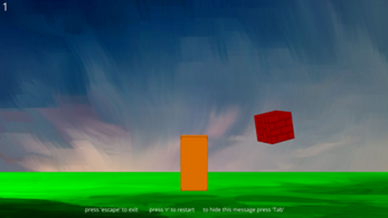falling bricks- ursina Image