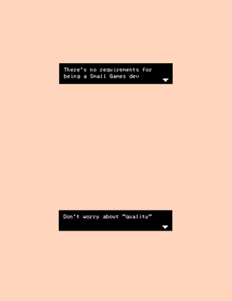Small Games Manifesto Image