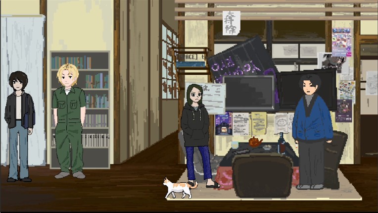 I Am a Dorm Resident (but Cat) screenshot