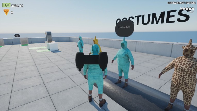 Jetpack Pizza Delivery Simulator screenshot