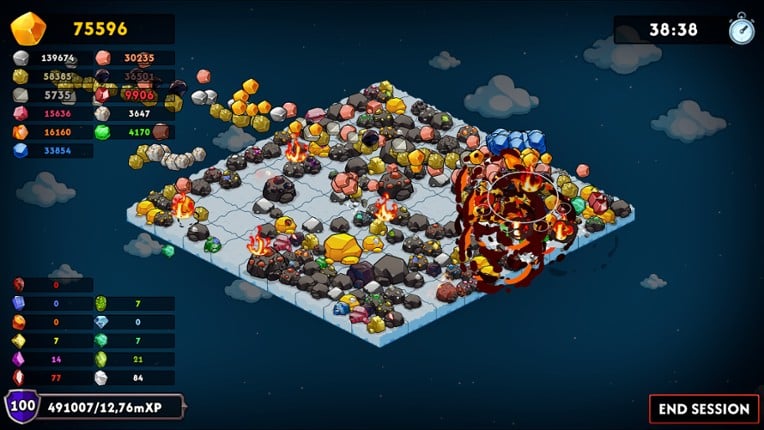 Keep on Mining! - Worlds screenshot