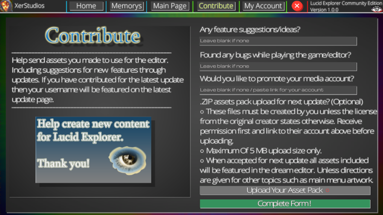 Lucid Explorer Image