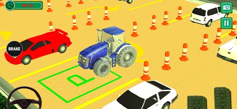 Modern Parking Tractor Games screenshot