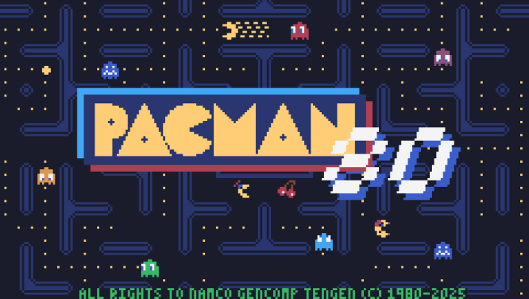 PACMAN 80 Game Cover