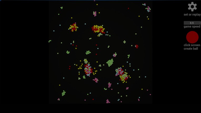 Physics of life simulator screenshot