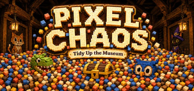 Pixel Chaos: Tidy Up the Museum Image
