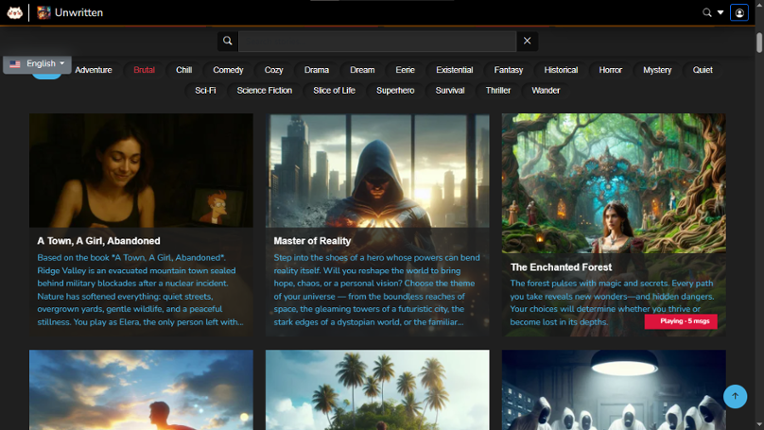Snugly Unwritten – AI Narrative Game Collection Image