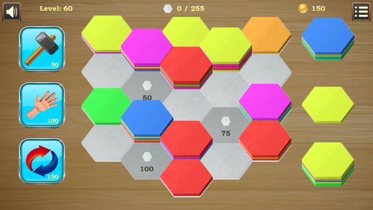 Sort Hexa Tiles screenshot