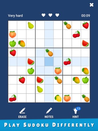 Sudoku Ultimate symbol puzzle screenshot