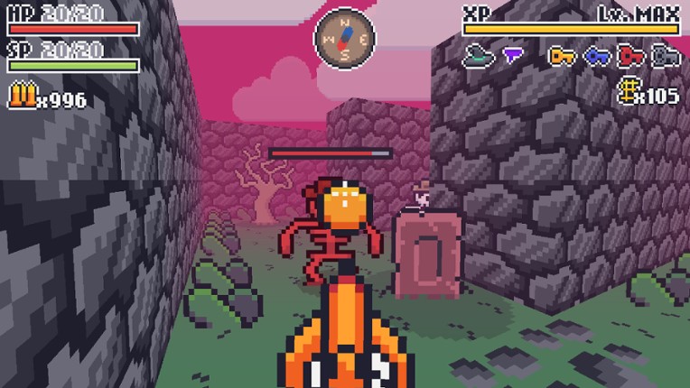 The Cute the Baldy and the Fluffy screenshot