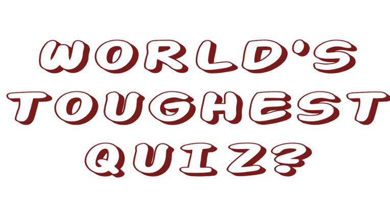 World's Toughest Quiz (Free to play) Image
