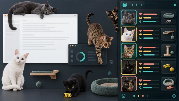 Cats Live Here Image