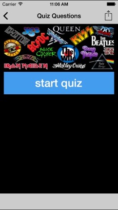 Classic Rock Quiz lite screenshot