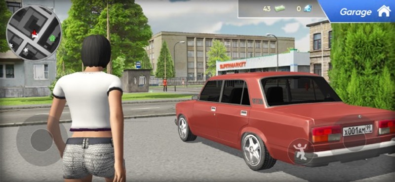 Criminal Russian Lada 2107 screenshot