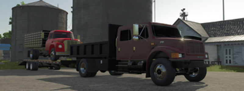 FS25 International 4900 Flatbed (V2) screenshot
