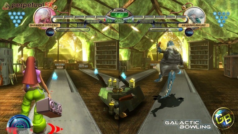 Galactic Bowling screenshot