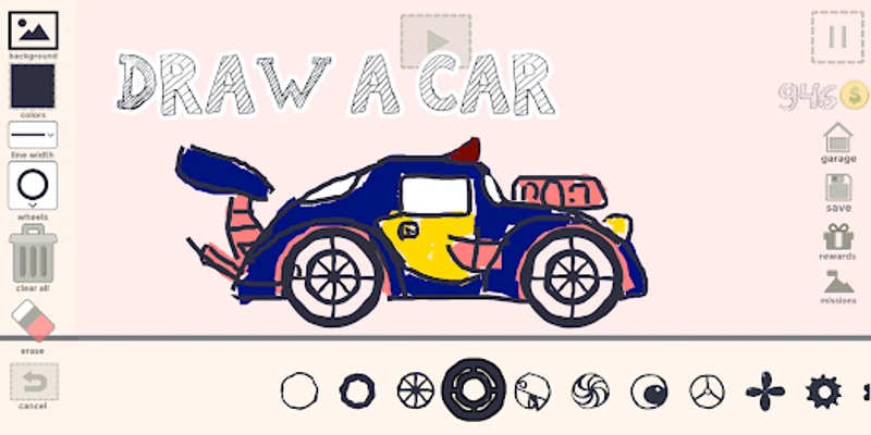 Draw Your Car - Create Own Car Image