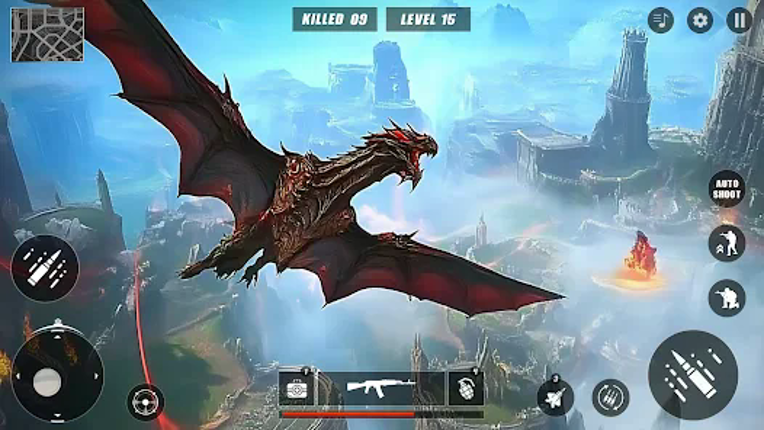 Dragon Hunting Sniper Games 3D Image