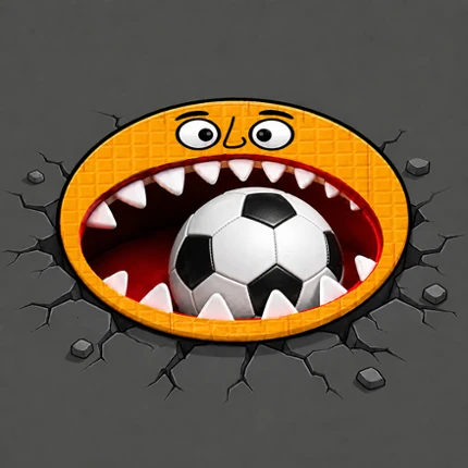 Hole Eats Pixel: Black Craft Image