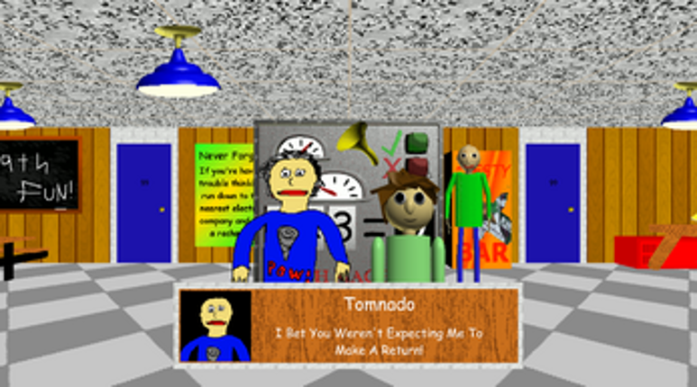 Baldi's Mathin' Mondays screenshot
