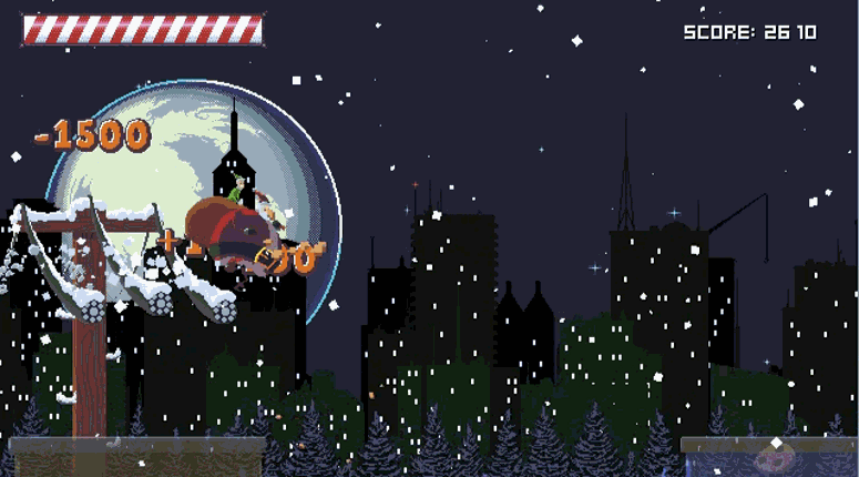 Here Runs Santa Claus Image