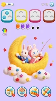 Wool Frenzy: 3D Yarn Games Image