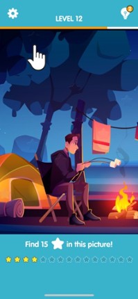 Hidden Stars Puzzle screenshot