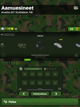 INTTI - TJ, Pelit, Ruokalistat Image