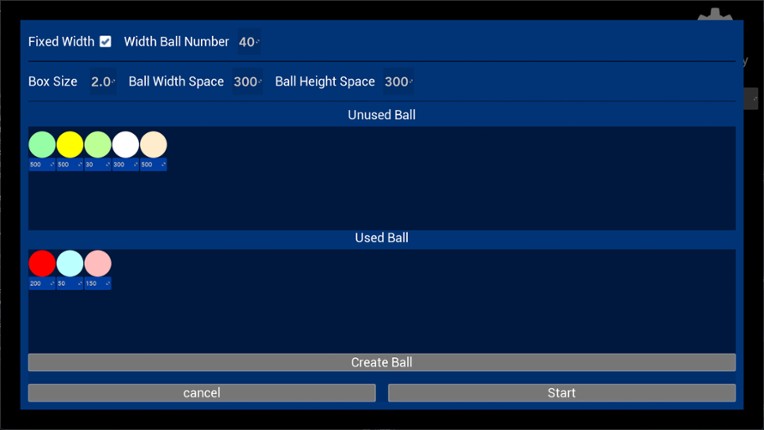 Physics of life simulator screenshot