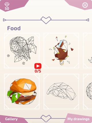 PolyColor - Puzzle by Number screenshot