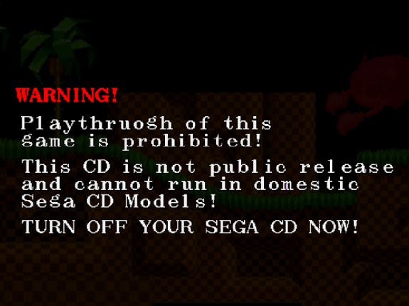 Sonic The Hedgehog Sega CD Enhanced/ Sonic 1 Sega CD Version Image