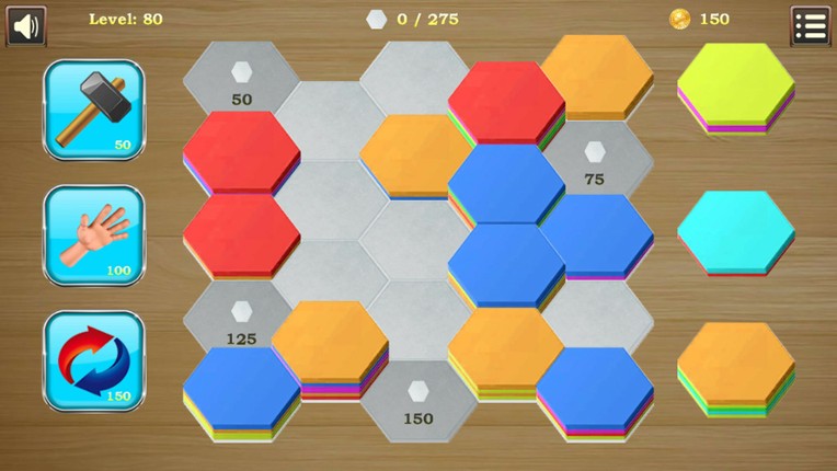 Sort Hexa Tiles screenshot