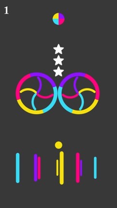 Steppy Jump Circle Color - Switch Spinny Balls On Wanted Road Image