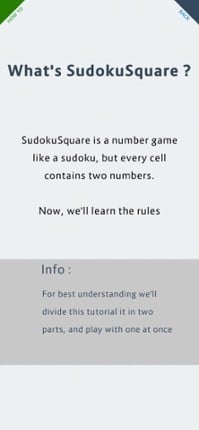 SudokuSquare screenshot