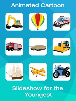 Vehicle Flashcards for Kids, Babies or Toddlers Image