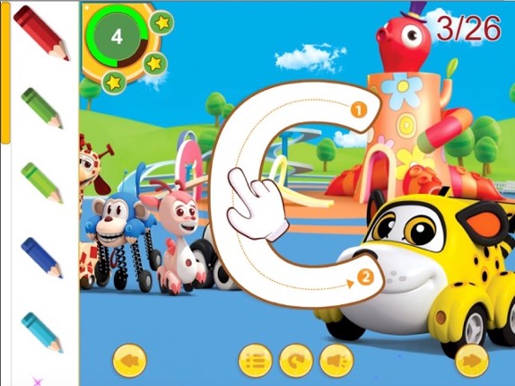 ABC Alphabet tracing game for 2 year old baby screenshot