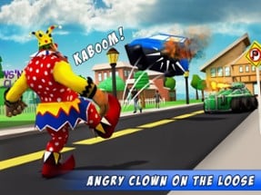 Creepy Clown Attack Image