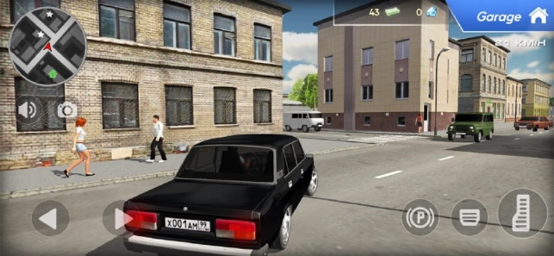 Criminal Russian Lada 2107 screenshot