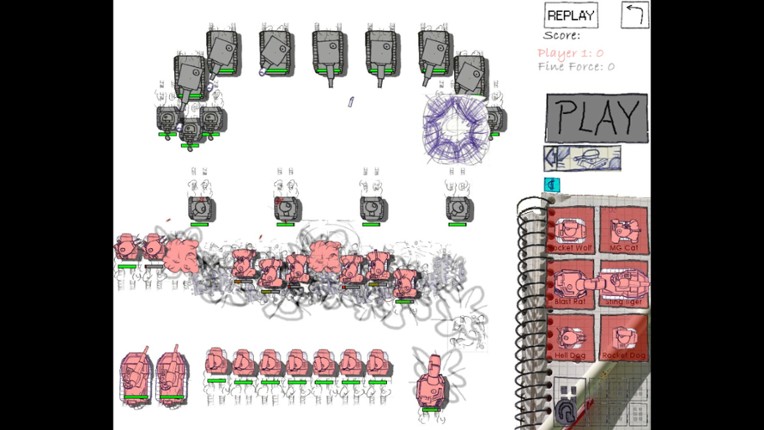 Doodle Tank Commander screenshot