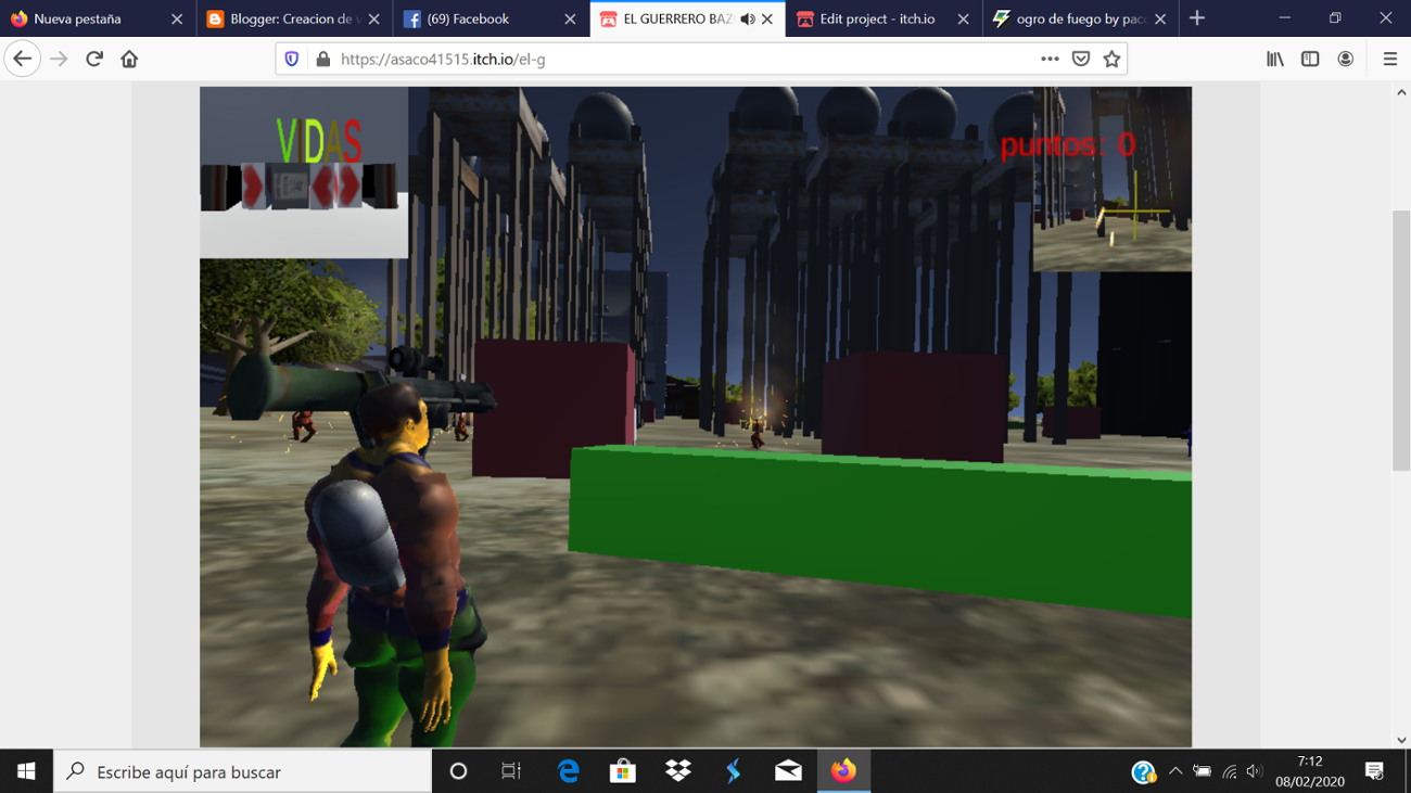 Games like EL GUERRERO BAZOOCA DE 78 PUNTOS
