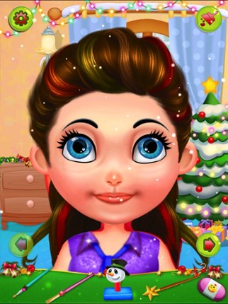 Face Paint Christmas - Kids Coloring Fun Party! screenshot