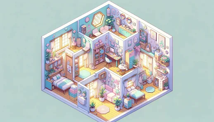 Kawaii Decor Life - Unpacking screenshot