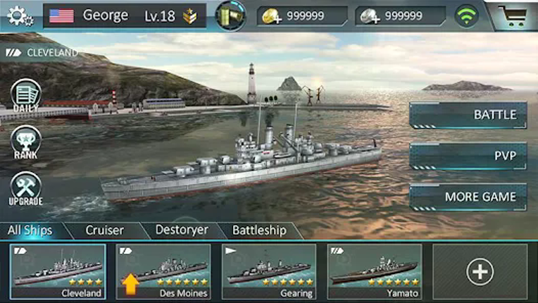 Warship Attack 3D screenshot