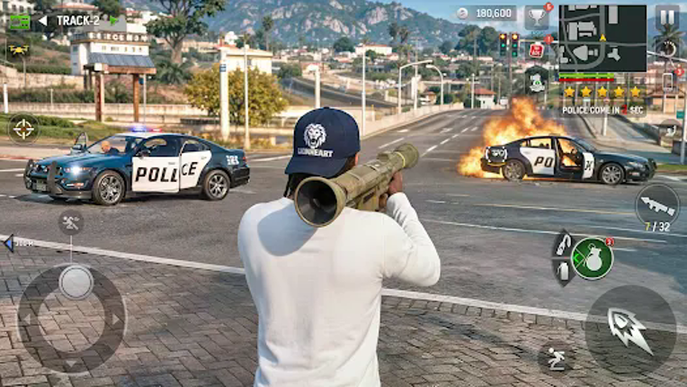 City Miami Gangster Mafia Game Image