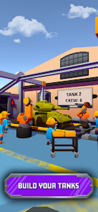 Idle Tank Tycoon Battle Royale screenshot