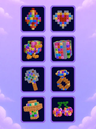 3D Magic Pop™: Color Cube Sort screenshot