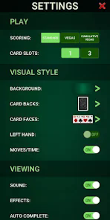 Solitaire - 2024 screenshot