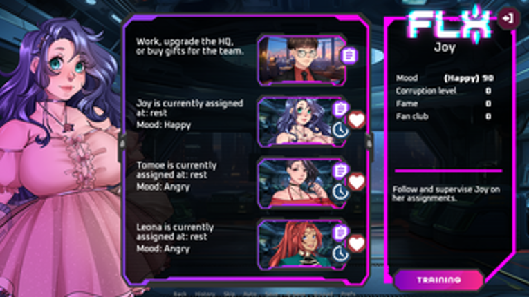 FLX Downfall of idols screenshot