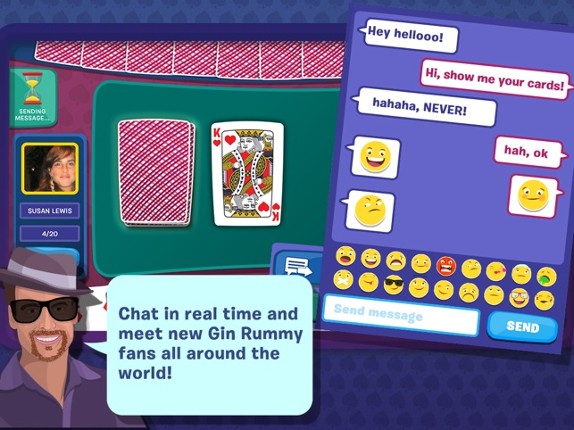 Gin Rummy Blyts screenshot